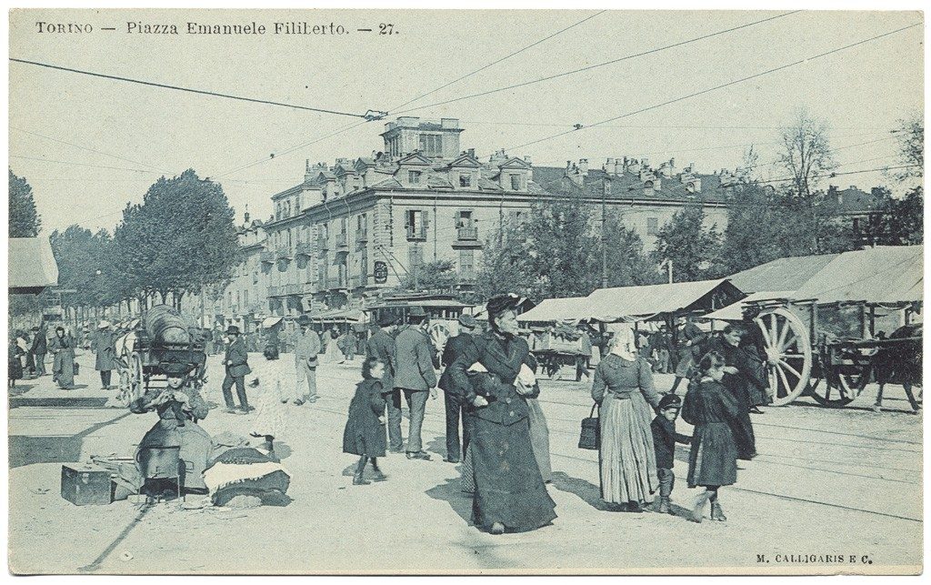 Piazza Emanuele Filiberto (© Archivio Storico della Città di Torino)