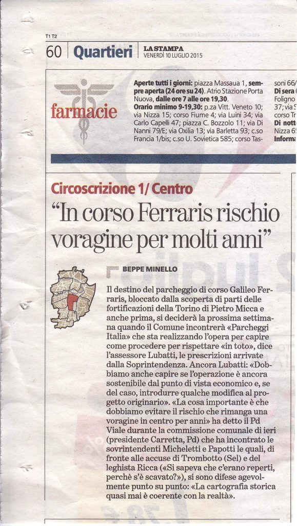 stampa 9 luglio 2015