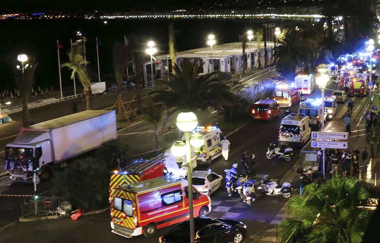 La promenade des Anglais de Nice après l'attentat - Sasha Goldsmith-AP-SIPA